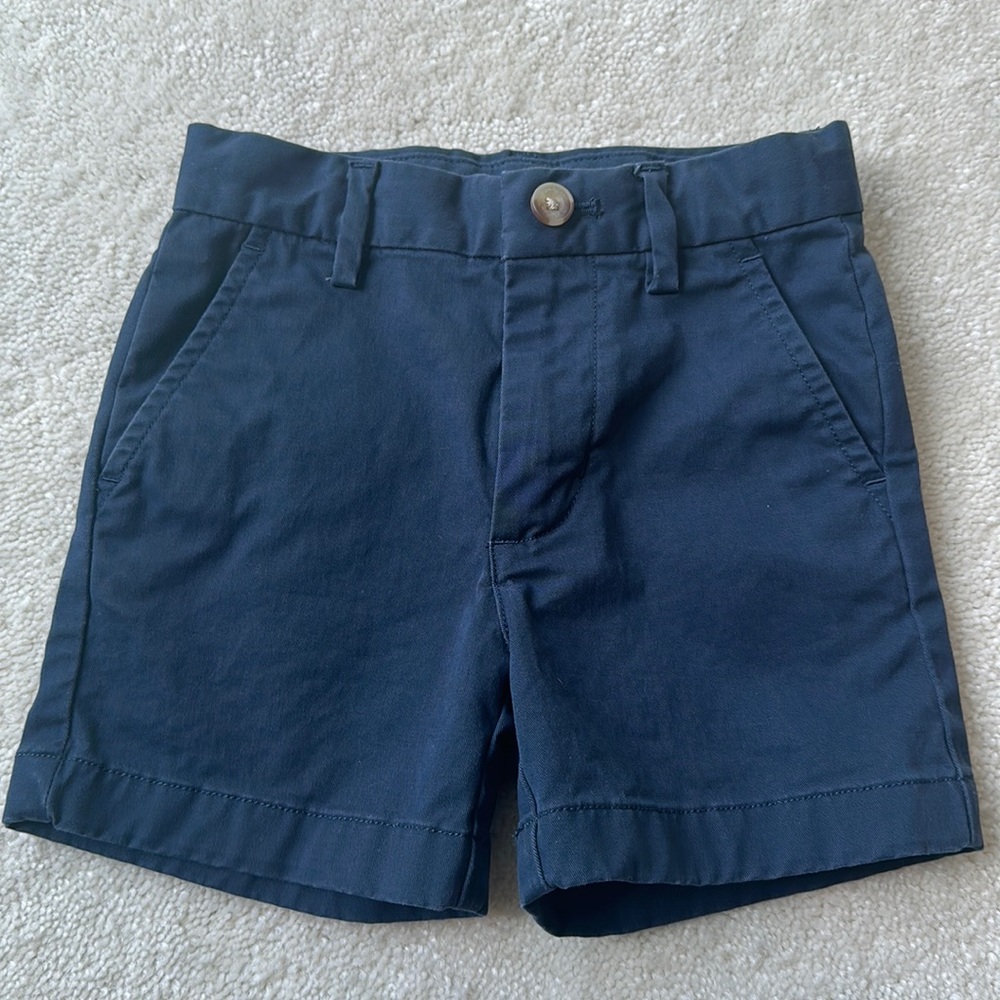 Vineyard Vines Boys 3T Navy Chino Breaker Shorts